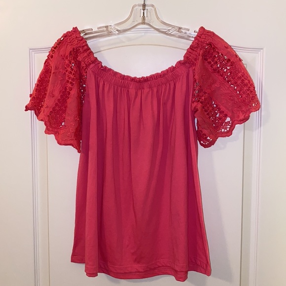 Lilly Pulitzer Fayette Off-Of-The-Shoulder Top - Picture 2 of 7